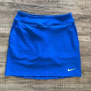 Nike Athletic Skirt Blue Xs